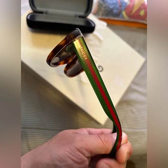 #Exclusive #Gucci #Leopard #SunGlasses #OS #LikeNew - Picture 10 of 13